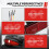 Universal Motorcycle Rear  Mudguard with LED Tail Light for  Mudguard LED Brake Tail Light Brake Lamp 4