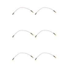 6X MCX Male to SMA Female RG316 Low Loss Pigtail Adapter Cable 21cm/8.3in