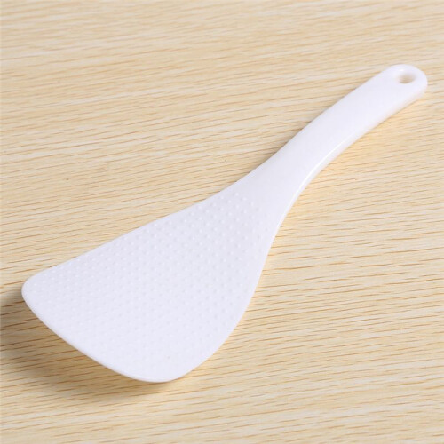 4X Cucina Plastica Cucchiaio Bianca 1