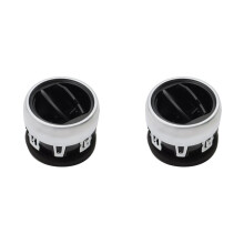 2X Front Interior Central Air Conditioning Vent Blinds A/C Air Vent Louvre FR3Z-19893-AE for Mustang 2015-2020