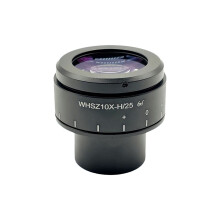WHSZ10X-H/25 Wide Field Microscope Eyepiece 30mm Diameter Adjustable for Stereo Binocular Trinocular Microscopes