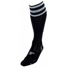 (7 UK-11 UK, Black/White) Precision Unisex Adult 3 Stripe Pro Football Socks