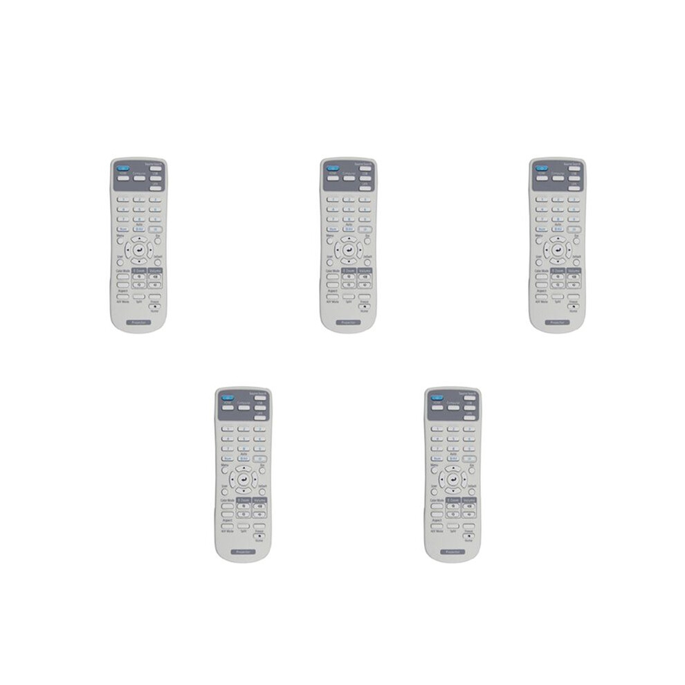 5X Replacement Projector Remote Control 219863500 For Brightlink 725Wi/1485Fi,Ex3280, Ex9230, Home Cinema 880 4711397528348