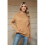 Women'S Casual Long Sleeve Sweaters Loose Knit Solid Pullover Sweater Jumper Tops  L 3