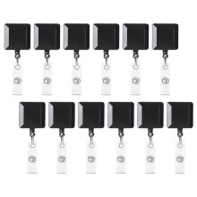 Praktische roterende clipbadges voor conferentie- en-12 stuks