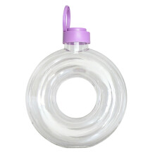 Moderne waterfles in donutstijl met ergonomische-Paars 1