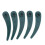 100x plastbladsett til Bosch Art23-18li Art26-18li gresstrimmer 1