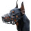 Breathable Basket Muzzles For Large Dogs,size:（28-31CM） 1
