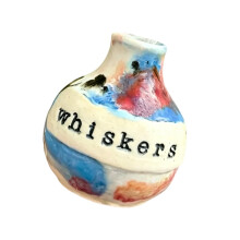 Fun And Creative Mini Vases Cats Whiskers-Colorful resin vase