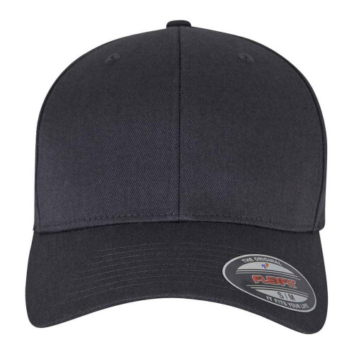 (One Size, Charcoal) Flexfit Childrens/Kids Wooly Combed Cap