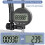 Electronic Digital Dial Indicator Gauge 0-12.7mm/0.5" Inch/Metric Conversion,with 0.01mm/0.0005"Resolution for Testing A 2