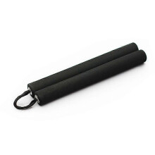 Burete PVC negru Kung Fu antrenament Nunchakus pentru copii începători grădiniță exerciții de dimineață
