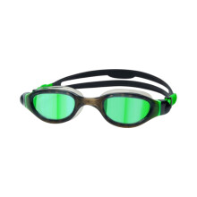 (One Size, Black/Green/Mint Green) Zoggs Childrens/Kids Phantom Contrast Detail Swimming Goggles