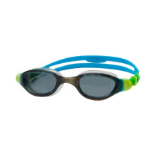 (One Size, Black/Green/Smoke) Zoggs Childrens/Kids Phantom Contrast Detail Swimming Goggles
