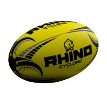 (4, Yellow) Rhino Cyclone Training Rugby Ball