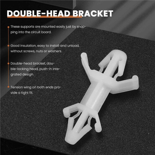 100PCS XLB Type Nylon PC Board Isolation Column Pcb Computer Spacer Double- Spacing Column Support, XLB-0610 2