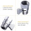 Shower Flow Control Angle Valve,Brass Handheld Direct Valve Valve, Water Volume Adjust Device,Water Pressure Regulator 5