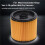 For Vacmaster VCFS 5-20 Gallon Wet/Dry Vacs Filter Vacmaster 2 Pcs 6
