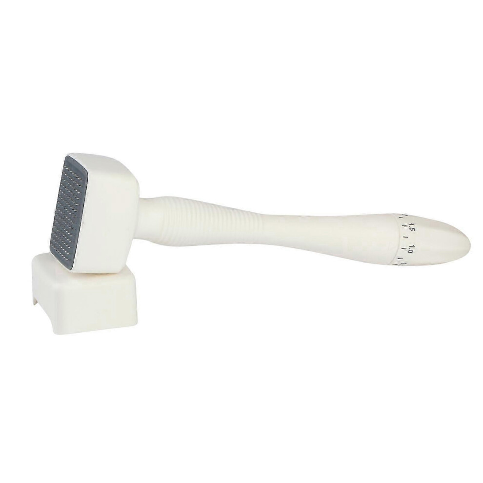 Adjustable Micro-Needling Derma Stamp Roller Skin Care Tool Compatible with Face Hair Beard