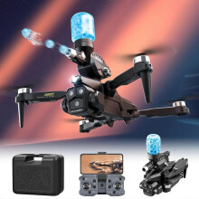 Drone bombardier d'eau, drone brushless avec caméra 1080p, mode maintien d'altitude, drone de combat RC pliable, quadricoptère, vol circula