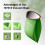 20 Pack 107313 Vacuum Bags Replacement for ProTeam 10 Quart Backpack Vacuum Cleaner,Fit for Models  Pro 10,GoFit 10 5