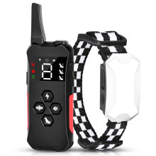 Remote Dog Training Collar - Anti-Bark, Shock/Vibration/Beep Modes, Waterproof, Rechargeable - Multi-Function Electronic Pet Corrector