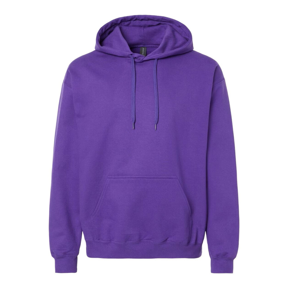 Gildan (3Xl, ) Unisex Adult Softstyle Fleece Midweight Hoodie Purple