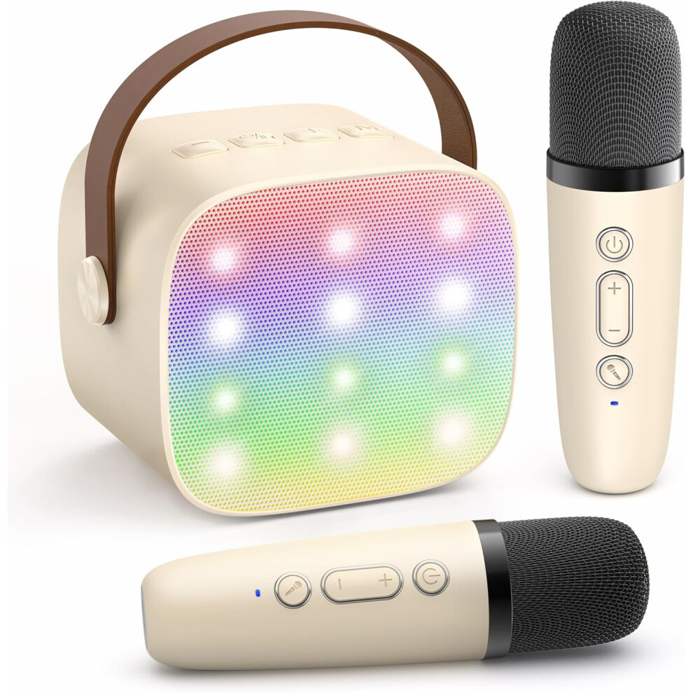 K1-Portable Karaoke Speaker System With Wireless Mic - Bluetooth Singing Machine & Bass Reflex Boombox 9148293578903