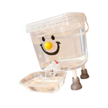 Convenient Automatic Waterer For Dog Cats-3 liters gray feet y