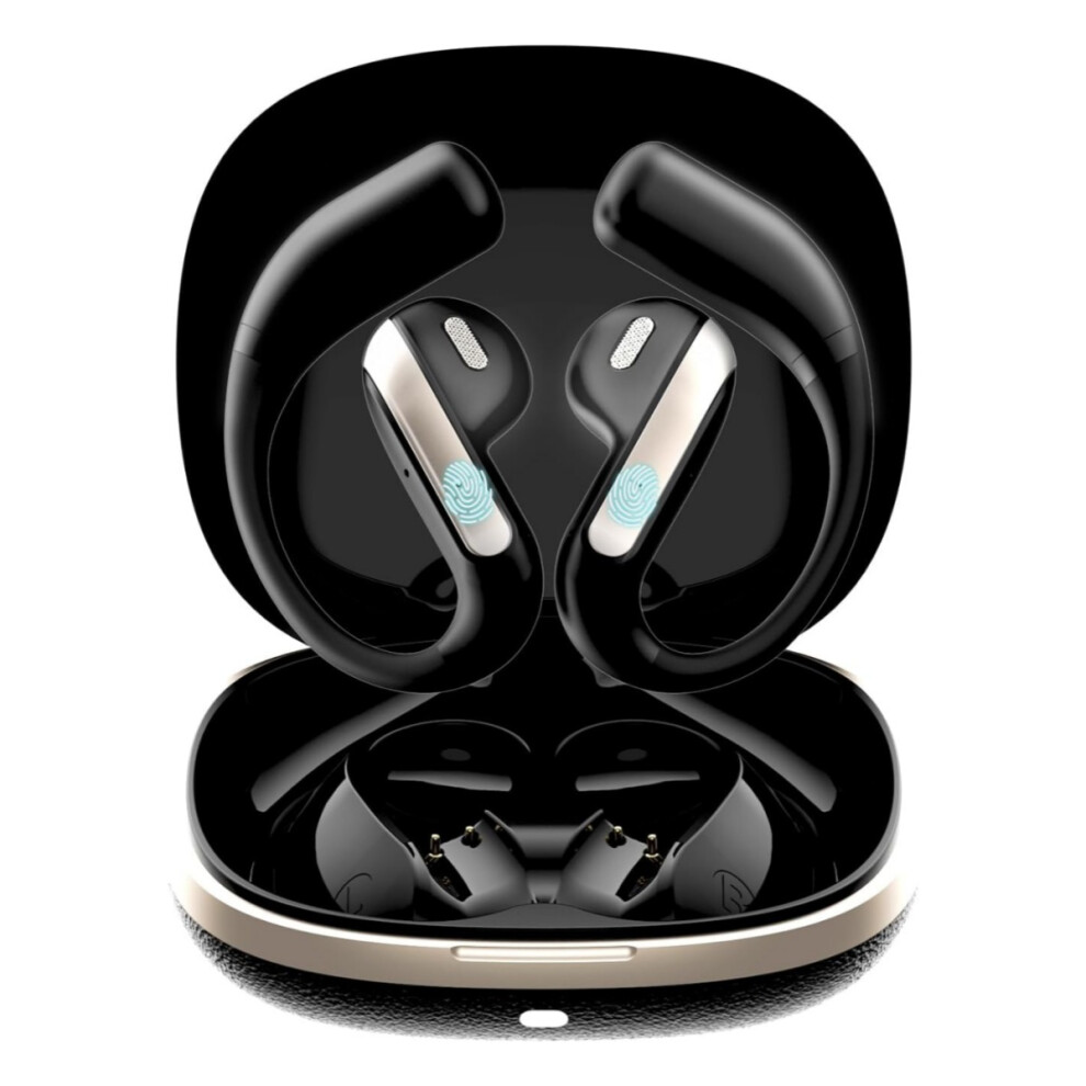 2025 Sport Earbuds W/Earhooks - Bluetooth 5.3, Enc Mic, Waterproof, Stereo Bass Compatible With Running/Workout (Black) Black 9148293581453