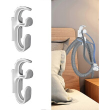 ks držiaka na hadicu CPAP s protišmykovou funkciou, háčik na masku CPAP a držiak na hadičku CPAP