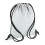 BagBase (One Size, Silver) Bagbase Reflective Drawstring Bag 1