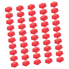 Bulk 50PCS ABS Dining Dishes For Pigeons Parrots Finches And