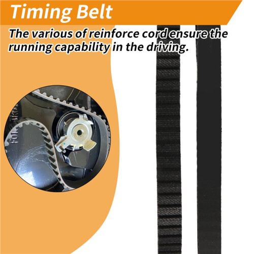 142XL Rubber Timing Belt Synchronous Closed Loop Timing Belt Pulleys 10mm Width 1