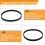 142XL Rubber Timing Belt Synchronous Closed Loop Timing Belt Pulleys 10mm Width 6