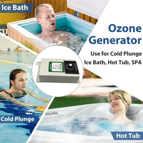 2000mg/H Ozone Generator Includes Timer for Water Air Sterilizer Purifier Disinfection for Pool Maintenance US Plug 1