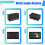 2 PeçAs 0.28 Polegadas Digital Volt Amp VoltíMetro AmperíMetro Medidor  100V 50A 3 Bits TensãO Corrente Testador com 50A 75MV Shunt 7