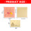 Foldable Greeting Card with Envelope 3D Birthday Themed-Gold 4