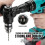 Impact Drill Adapter 90 Three Jaw Chuck CornerRight Angle Bend Extension Chuck Drill Adapter Angle Converter Accessory 3