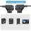 D-TAP Dual  Adapter Cable for V-Port Cameras, B-Type, 12V-24V High Current for Various Camera Models 4