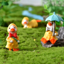 Capino - Jolies figurines de parapluie - Ensemble de 4