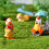 Capino - Jolies figurines de parapluie - Ensemble de 4 1