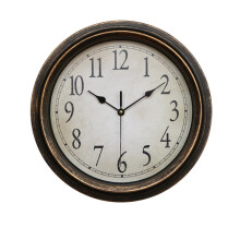 Horloge murale rétro en métal 32 cm