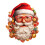 Raamstickers met kerstbalmotief (1 stuk) 1