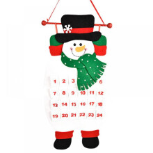 Maisiúcháin Crochta Féilire Aidbhinte Santa Feilte 68cm