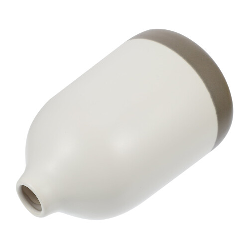 Vase en céramique blanche pour fleurs – 1 pièce