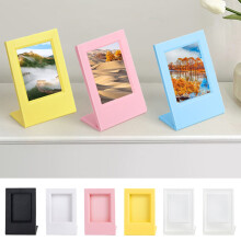 Cornice portafoto a forma di L, 7,6 cm, in acrilico, confezione da 2