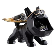 Żywiczna figurka buldoga do dekoracji domu