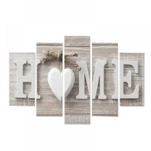 Home Sweet Home -kanvaasitaulusetti, 5 kpl