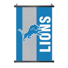 Quadro su tela con stampa dei Lions della squadra di football americano.
